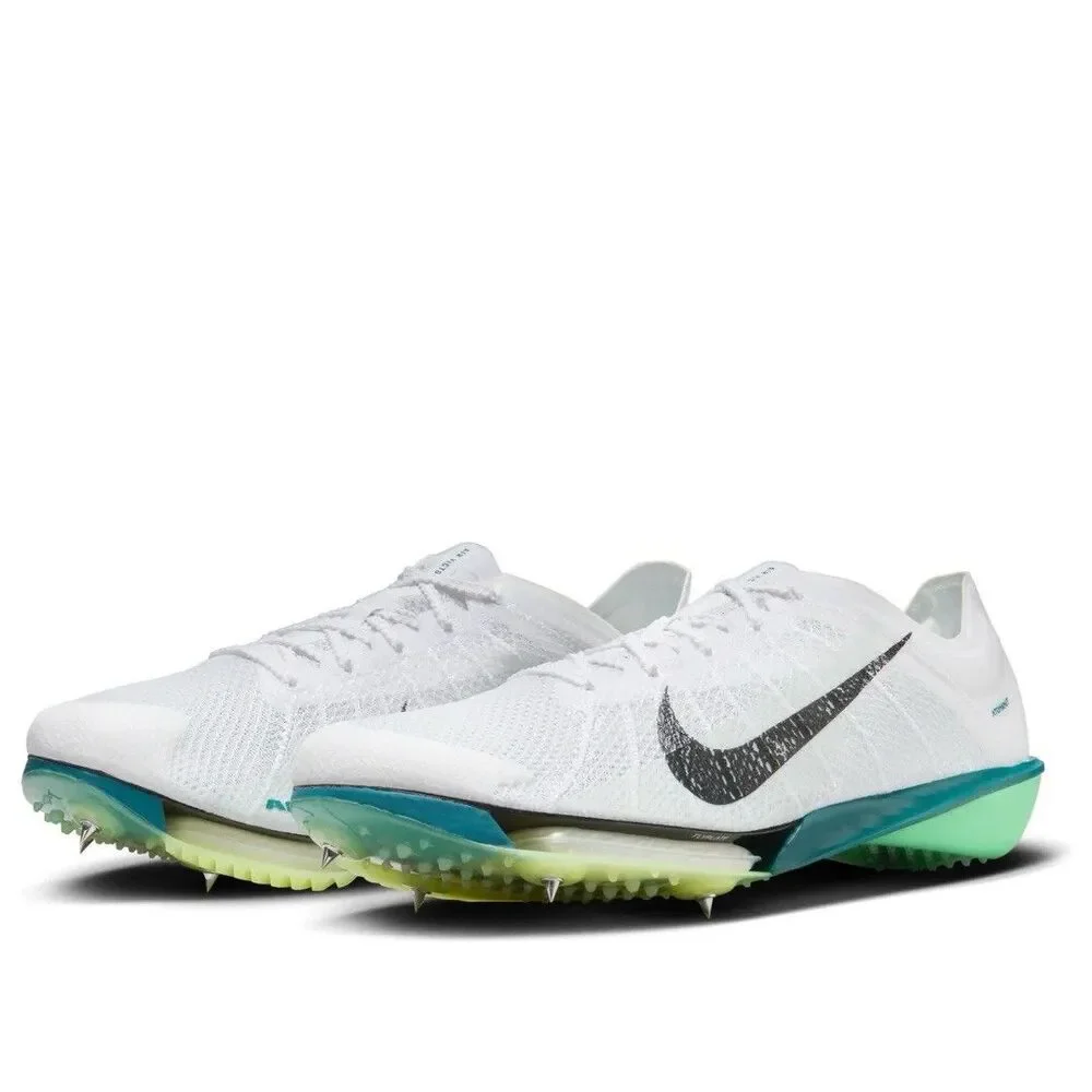 Size 11.5 Nike Air Zoom Victory 2 White Spruce Green Men Track Spikes FD8411-100